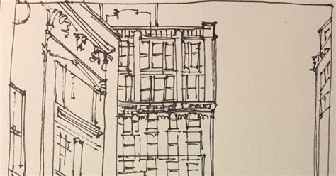 Jody Regan Paints Downtown Crossing Pen And Ink 9 X 6 Inktober