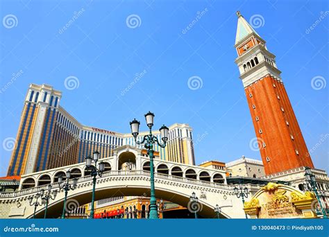 Venetian Hotel and Casino, Macau Editorial Stock Photo - Image of ...