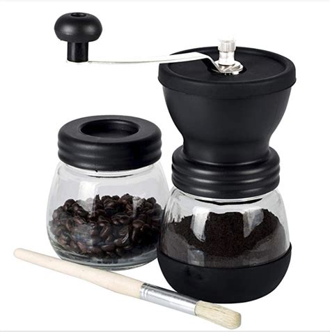 Manual Coffee Mill Grinder With Ceramic Burrs Ceramic Burr Manual