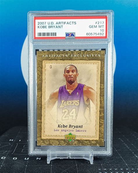 2007 Upper Deck Artifacts Exclusives 217 Kobe Bryant PSA 10 Lakers EBay