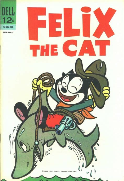 Felix The Cat 6 1964 Cover Art Unknown Publisher Dell Publishing