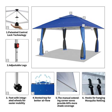 Snapklik Crown Shades X Outdoor Pop Up Gazebo Base X