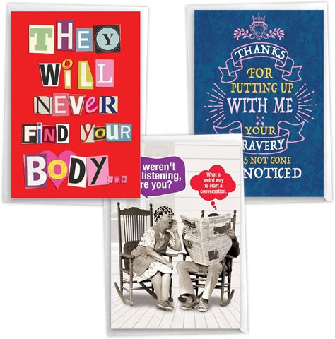 Amazon Nobleworks Assortment Pack Of Funny Anniversary