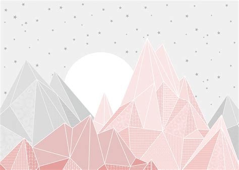 Купить обои Обои горы в скандинавском стиле в интернет-магазине в ...