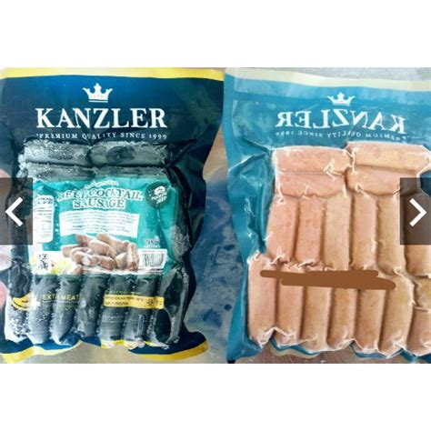 Jual Kanzler Beef Cocktail Gr Sosis Sapi Shopee Indonesia