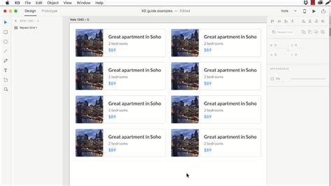 Adobe XD Repeat Grid Learn How To Use The Repeat Grid In Adobe XD