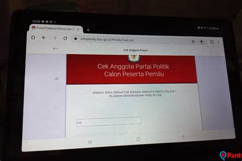 Warga Kota Tegal Namanya Dicatut Sebagai Anggota Parpol Ada Yang