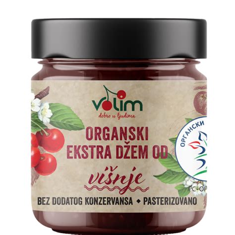 Organski Extra Džem Višnja Volim