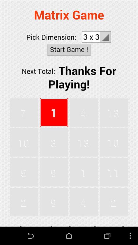 Matrix Game - App on Amazon Appstore