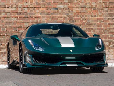 This Dark Green Ferrari 488 Pista Can be Yours