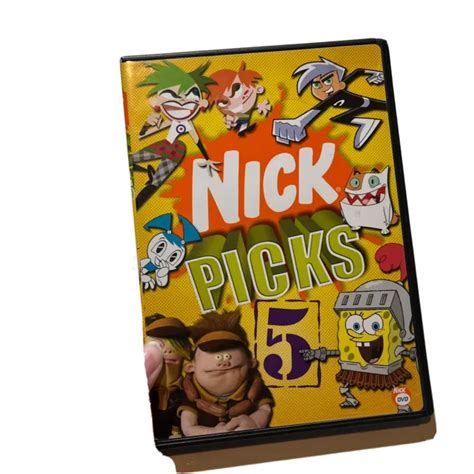 NICKELODEON NICK PICKS Volume 5 DVD 2007 Mr Meaty Catscratch Spongebob