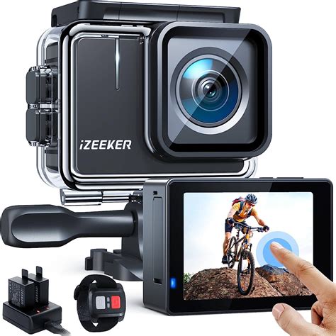 Amazon Izeeker Ia Action Camera K Fps Mp Wifi M