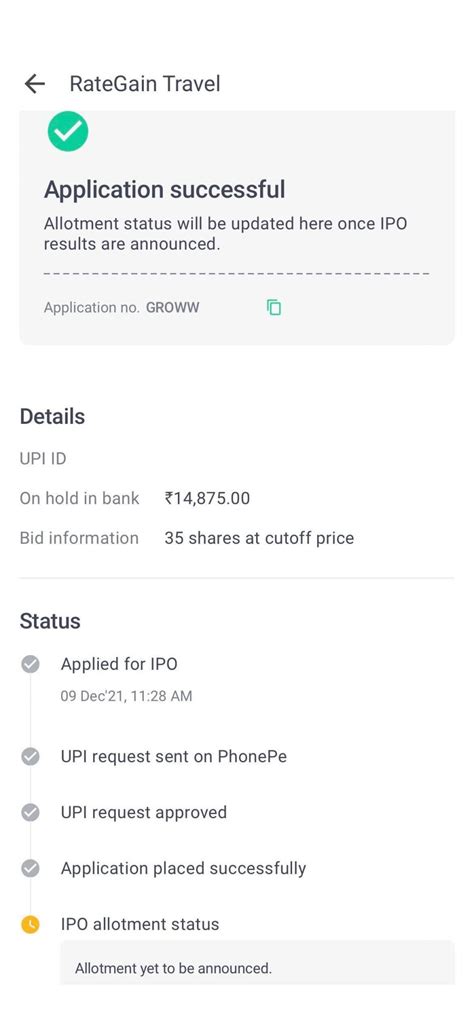 How To Check Rategain Ipo Allotment Status Online