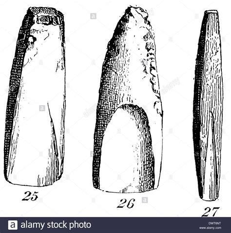 Stone Age Tools Black And White Stock Photos And Images Alamy