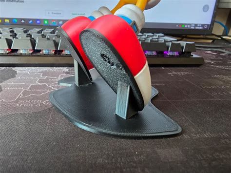 Tails Classic Foot Holder And Sonic Base Support By 3dbits Makerworld