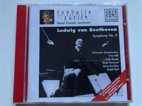 Ludwig Van Beethoven Symphony No 9 Tonhalle Orchester Zurich