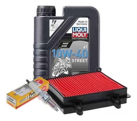 Kit Mantencion Moto Honda Xr 190 bujia Filtro Aceite Envío gratis