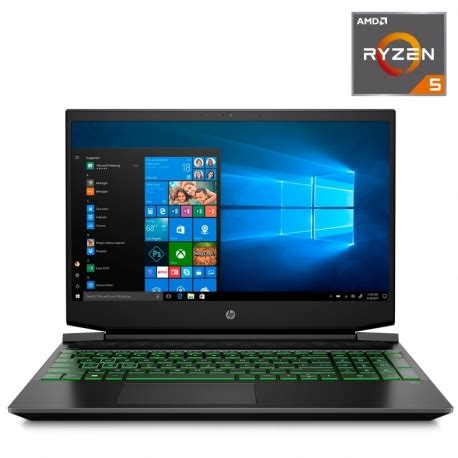 Laptop HP Pavilion AMD Ryzen 5 DDR4 8GB W10 Home Tienda CQNet