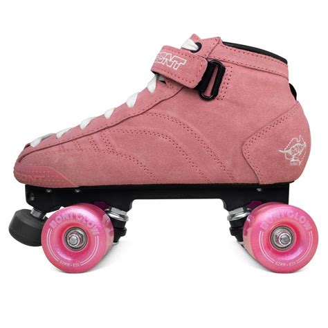 Bont Skates Prostar Bubblegum Pink Suede Professional Roller Skates