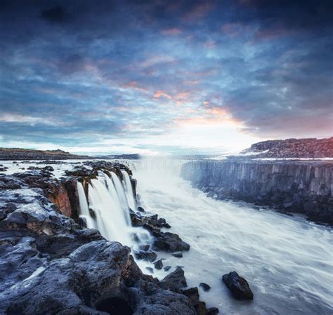 Selfoss Waterfall, Iceland stock photo. Image of iceland - 13945422