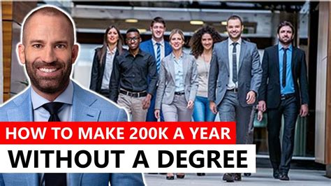 How To Make 200k A Year Without A Degree Youtube