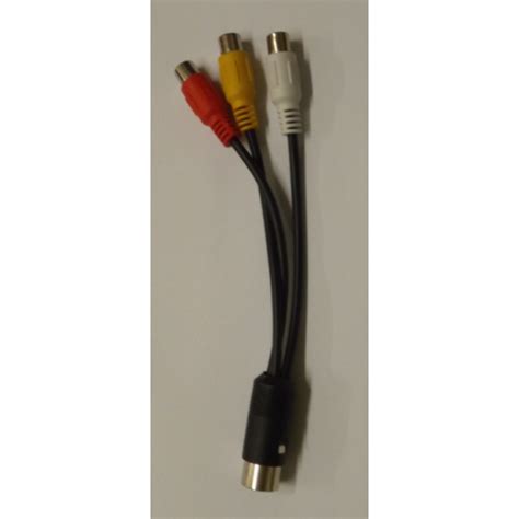 5 Pin Din Composite Av Adapter 8 Bit Classics