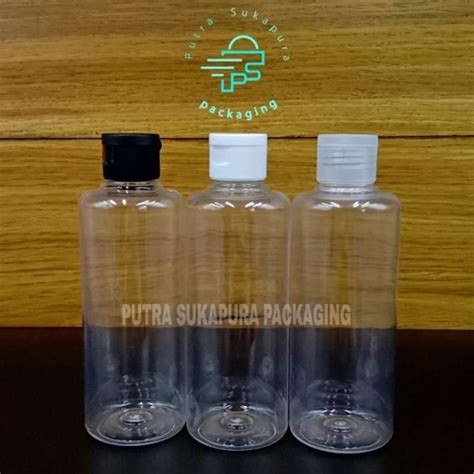 Jual Botol Fliptop Ml Natural Pet Botol Pliptop Ml Fliptop