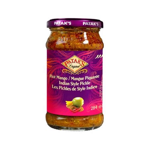 Pataks Mango Pickle Hot Spice Centre