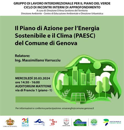 Il Piano Di Azione Per L Energia E Il Clima Paesc Del Comune Di