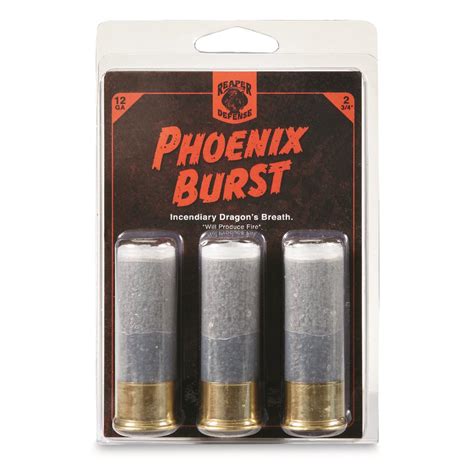 Reaper Defense Phoenix Burst 12 Gauge Ammunition Rdg12pb 2 34