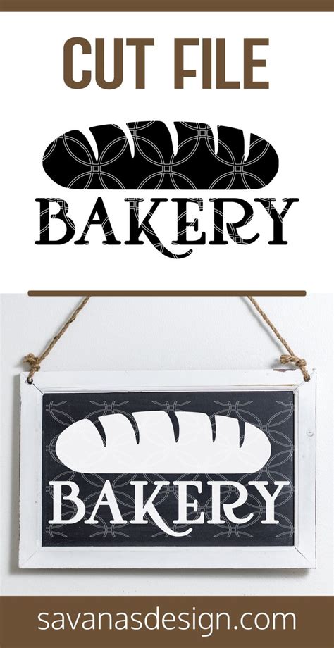 Bakery Svg In 2020 Svg Personalized Projects Cricut