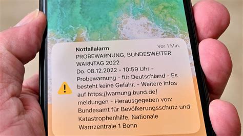 Warntag Probleme in Deutschland Entwarnung über Cell Broadcast war