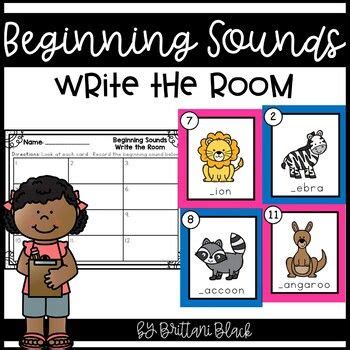 Beginning Sounds Write The Room