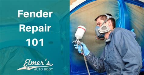 Fender Repair 101 | Elmer's Auto Body