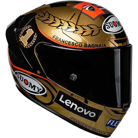 Integral Racing Moto Helmet Suomy Sr Gp Pecco World Champion Gold