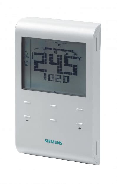 Wireless Room Thermostat Siemens Rde1001rf Bola Systems