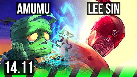 Amumu Vs Lee Sin Jgl Na Diamond Youtube