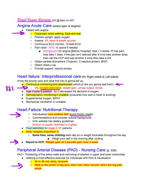 Med Surg II Final Exam Review Final Exam Review 5 5 8am Rm 407