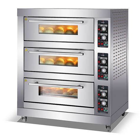 Baking Machine Commercial Deck Oven Economic Electric Deck Oven Golden