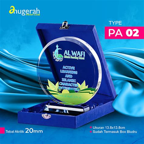 Plakat UV Akrilik PA 02 20 Mm Anugerah Print