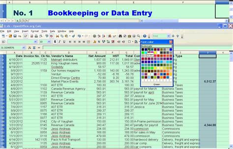 Accounting Spreadsheet Template Free Db Excel