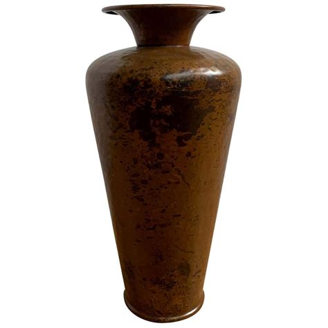 Arts And Crafts Style Copper Vase Circa 1900 At 1stdibs