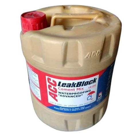 ACC Leak Block Cement Mix Waterproofing Chemical 100 Packaging Size