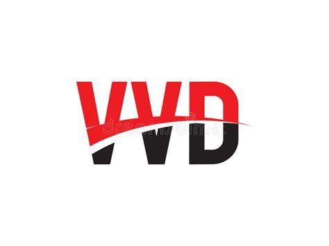 Vvd Letter Initial Logo Design Vector Illustration Stock Vector