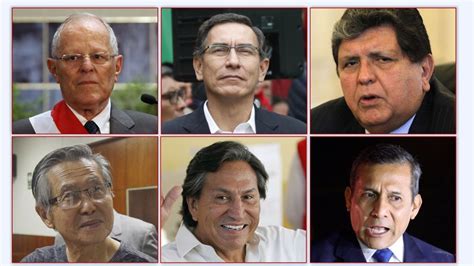 Los Seis últimos Presidentes De Perú Salpicados Por Escándalos De Corrupción Nius