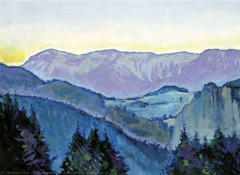 Artwork Replica Semmering Landscape By Koloman Moser 1868 1918