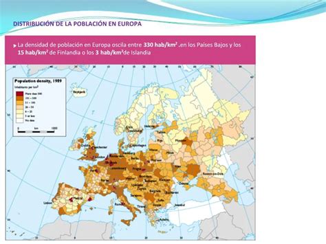 Ppt Distribuci N De La Poblaci N En Europa Powerpoint Presentation