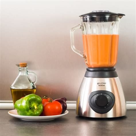 Blender Szklany Kielichowy Grunkel BAT 600H INOX MARKETOWY OUTLET