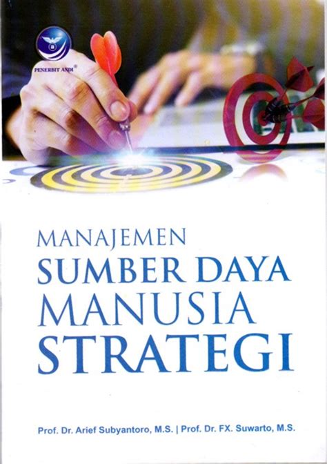 Jual Buku Manajemen Sumber Daya Manusia Strategi Karya Prof Dr Arief