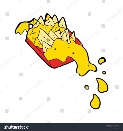 Cartoon Nacho Cheese Stock Vector (Royalty Free) 110187305 | Shutterstock